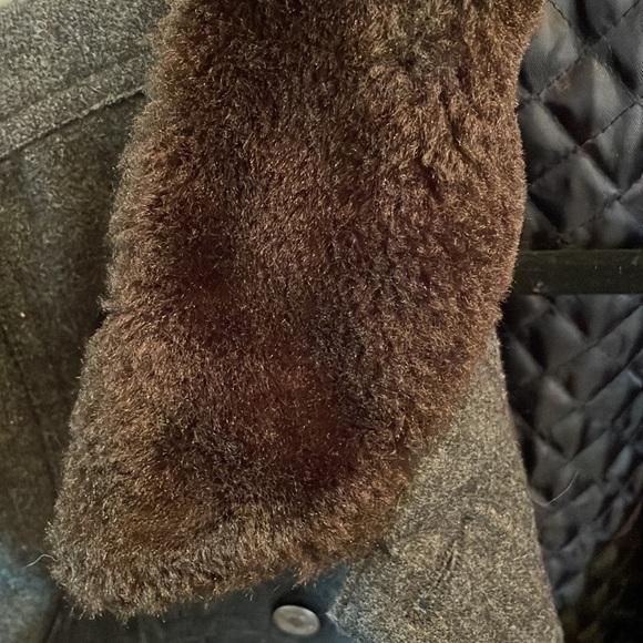 Gap Wool Button Down Jacket Unisex Size M - Picture 9 of 14